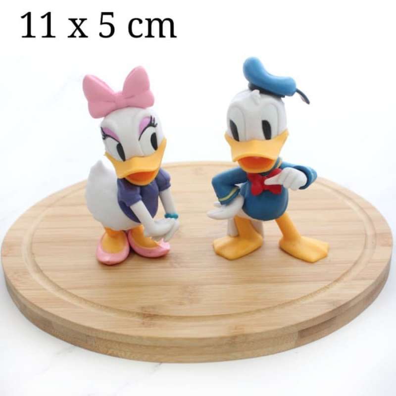 Jual Topper cake figure donald and desy mickey mouse Disney di Seller