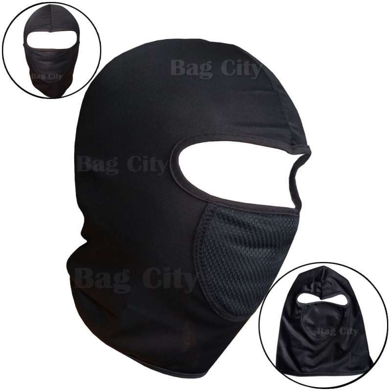 Jual Balaclava Masker Motor Full Face Buff Original Ghahar BCS821 Hitam
