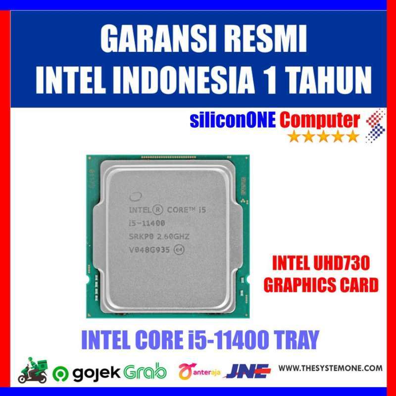 Jual Intel Processor Core i511400 TRAY Garansi 1 Tahun RESMI Indonesia