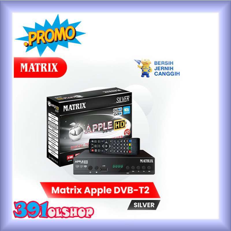 Jual Matrix Silver Receiver Tv Set Top Box DVB T2 Digital Receiver