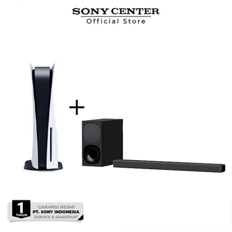 Jual Sony Playstation 5 Console Disc Ver + Dualsense Wireless