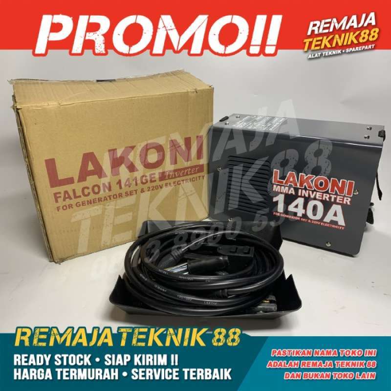 Promo Mesin Las Trafo / Lakoni Falcon 141Ge / Inverter Welder / Mma di