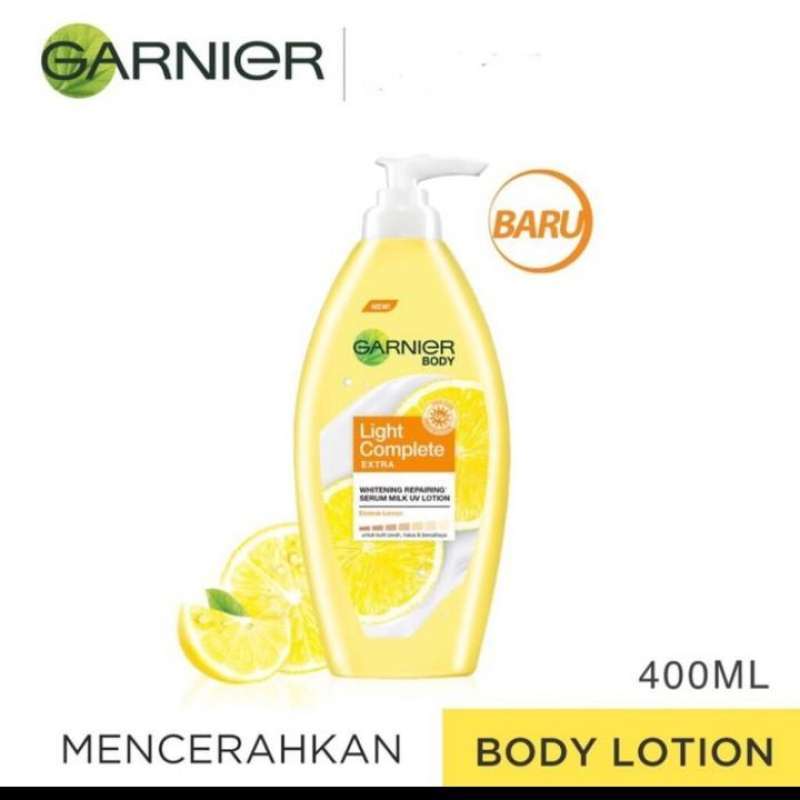 Jual Garnier Light Complete Body Lotion 400ml/Garnier body lotion di