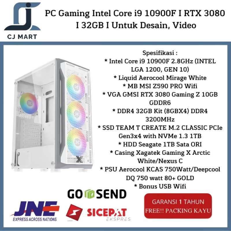 Pc Core I9 64 GB Harga Spesifikasi Terbaru Juli 2026 Intel Pc Gaming Intel Core I9 10900f I Rtx 3080 I 32gb I Untuk Desain Video Full03 Ci8nmc29 