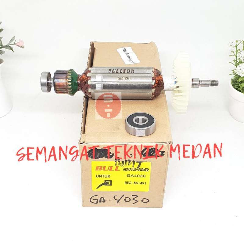 Jual ARMATURE ANGKER GRENDA TANGAN HAND GRINDER MAKITA GA4030 GA 4030
