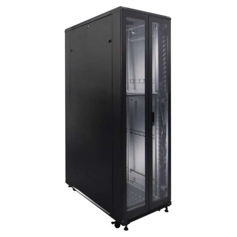 Jual Rack Server Ir11542g Indorack Standing Close Rack Glassdoor 42u ...