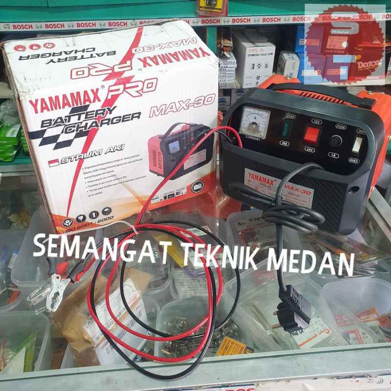Jual MAX30 BATTERY BATERAI CHARGER CAS STRUM AKI ACCU MOBIL MAX 30