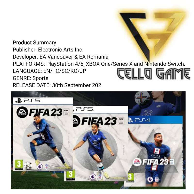 Promo Ps5 Fifa 23 Game (r3) Kaset Ps5 Playstation 5 Diskon 90 Di