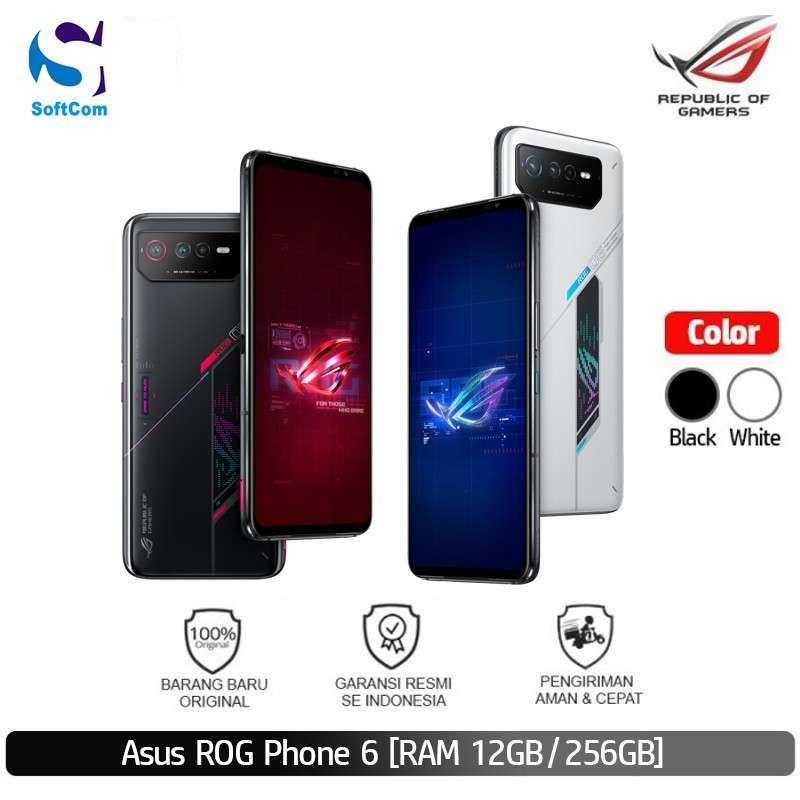 Promo Asus ROG Phone 6 12GB / 256GB Original Garansi Resmi - Storm ...