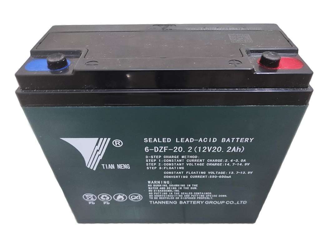 Promo Tian Neng Aki Kering Sepeda / Motor Listrik 12V 20Ah - VRLA