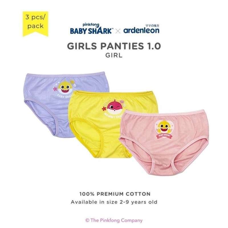 Jual Pinkfong Baby Shark Girl's Underwear / Celana Dalam Anak Perempuan di Seller shopping.with
