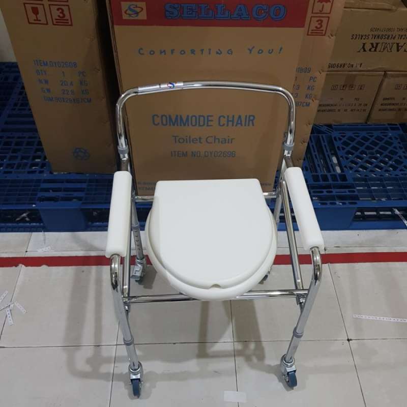 Jual Kursi BAB / COMMODE CHAIR / Comode Chair pakai roda - Multicolor ...