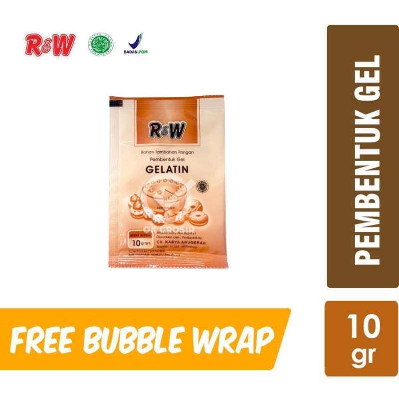 Jual RW Gelatin Powder Rajawali / Pembentuk Gel HALAL [10 gr] di Seller
