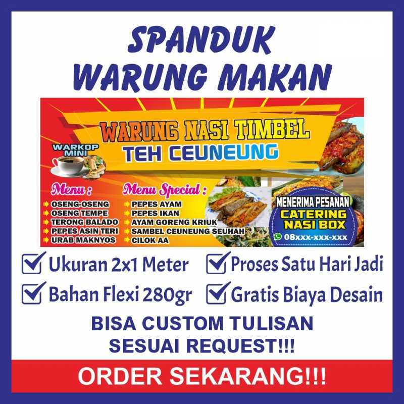 Jual Spanduk Makan Original Murah - Harga Diskon Mei 2024 | Blibli.com