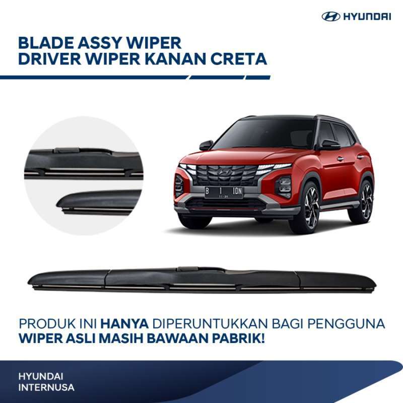Jual Blade Assy Wiper Driver Wiper Kanan Creta 98350q5900 Di Seller Hyundai Internusa Servis