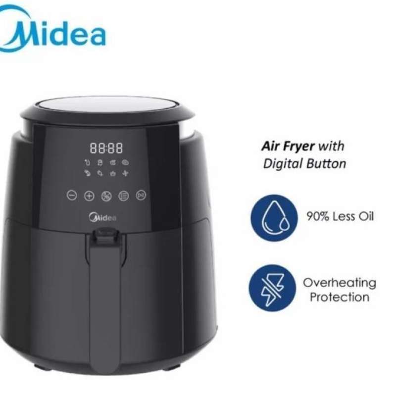 Jual Midea Air Fryer MFCN35B Digital Button Replace Oven Microwave