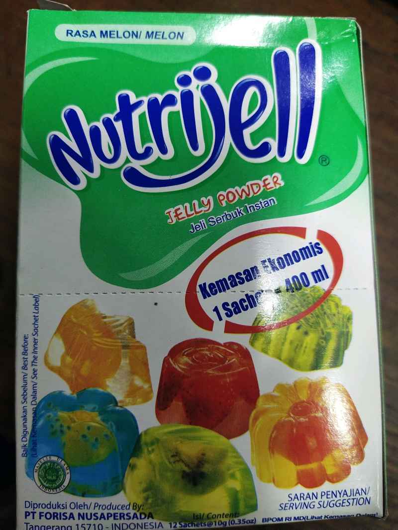 Snack Rasa Melon Jual Nutrijell rasa MELON kemasan ekonomis ( 1 pak isi 12 sachet@10 ...