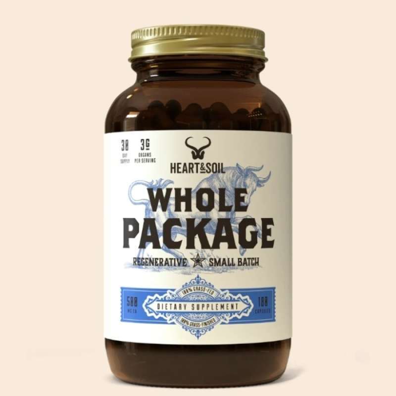 Promo Heart And Soil Heart&Soil Whole Package 500 Mg 180 Capsules