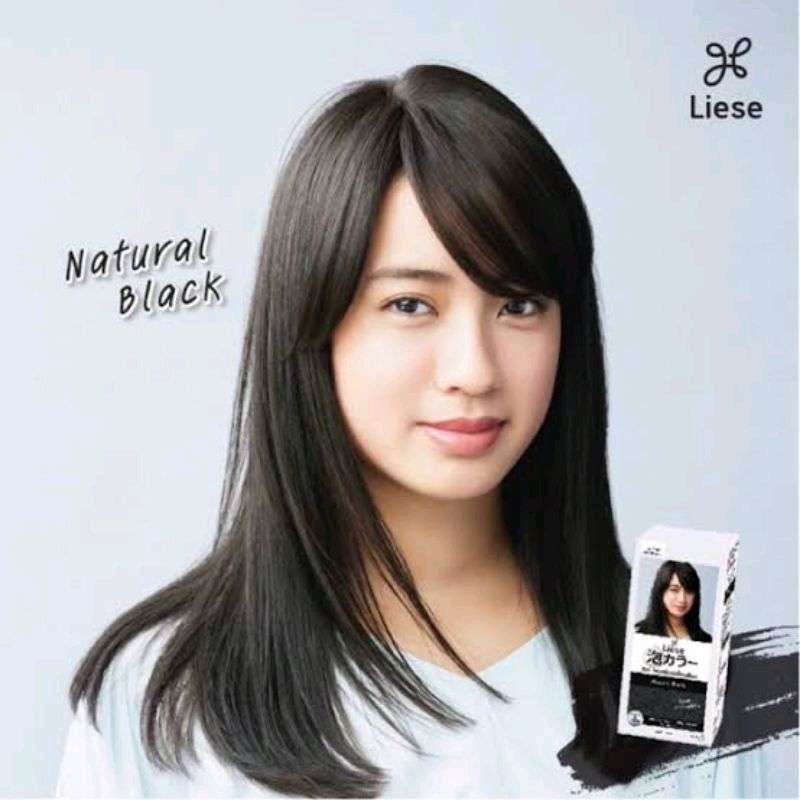 Jual LIESE Creamy Bubble Hair Color / Natural Black di Seller chic