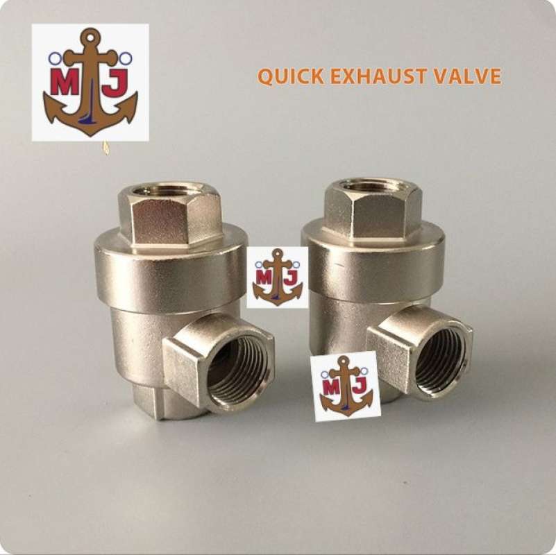 Jual Quick Valve Pneumatic Drat 1/2 Inch Max 10bar Di Seller Umar Store