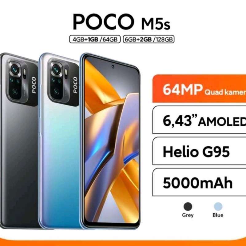 Jual Xiaomi POCO M5s 6/128 Garansi Resmi di Seller Mamimo - Kota ...