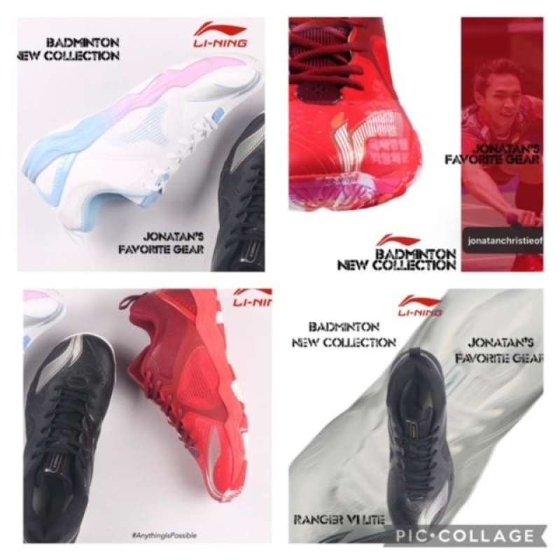 Promo SEPATU BADMINTON LINING RANGER VI LITE ORIGINAL Diskon 33% di ...