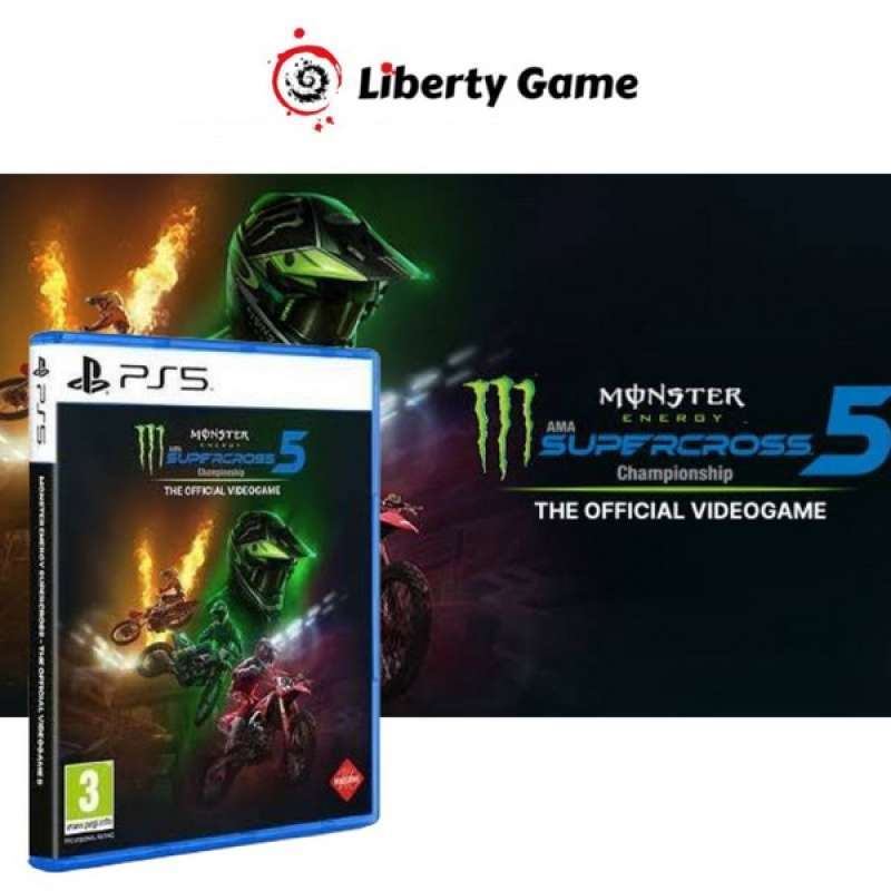 Jual PS5 Monster Energy Supercross 5 Championship The Official