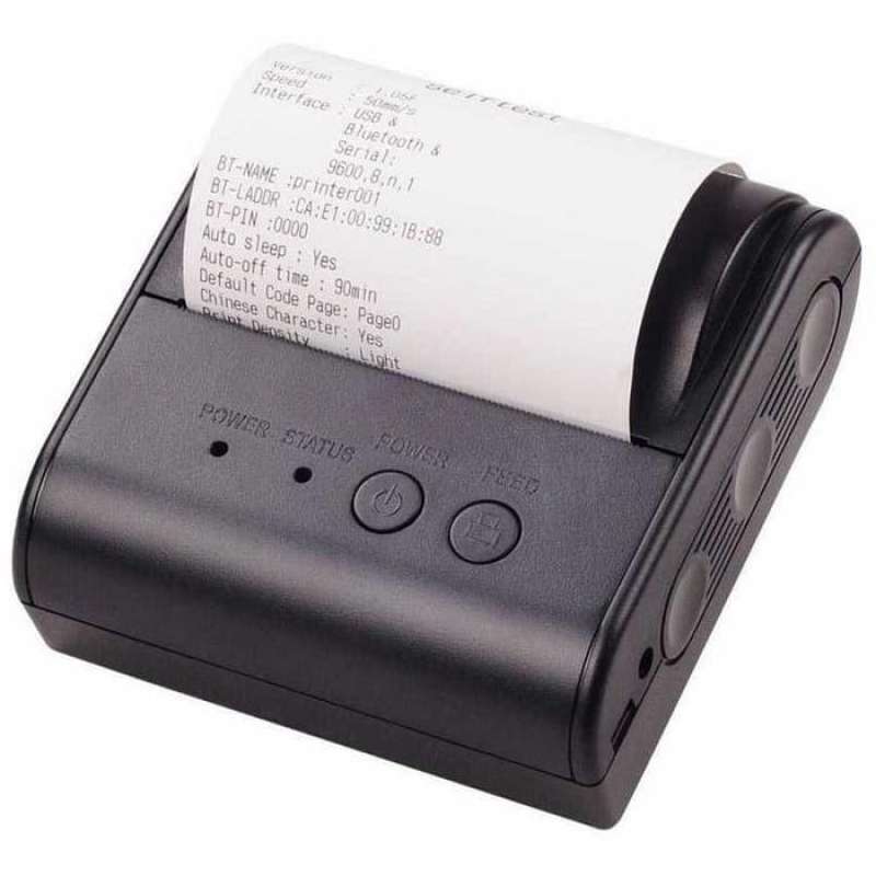 EXEO 8mm (2 Inches) Thermal Receipt Printer, USB Bluetooth, High-Speed Printing, EX-890A At - View #8