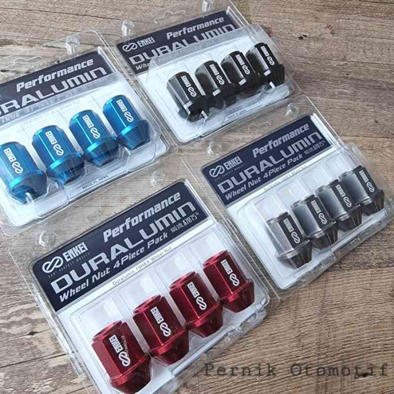 Promo Baut Enkei Duralumin Wheel Original Baut Racing / Lug Nut Diskon