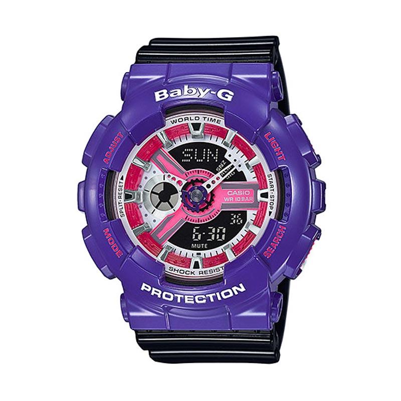 Reloj Mujer Casio Ba-110x-1adr Baby-g Color De La Correa Negro Color