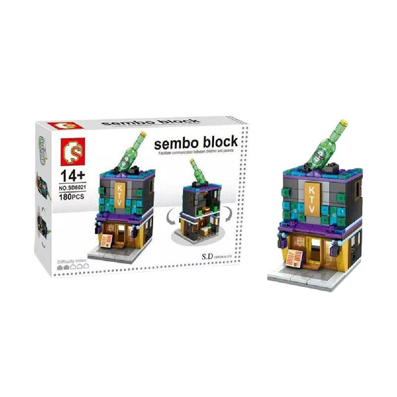 jual sembo sd6021 ktv house mainan blok puzzle jual sembo sd6021 ktv house mainan blok puzzle