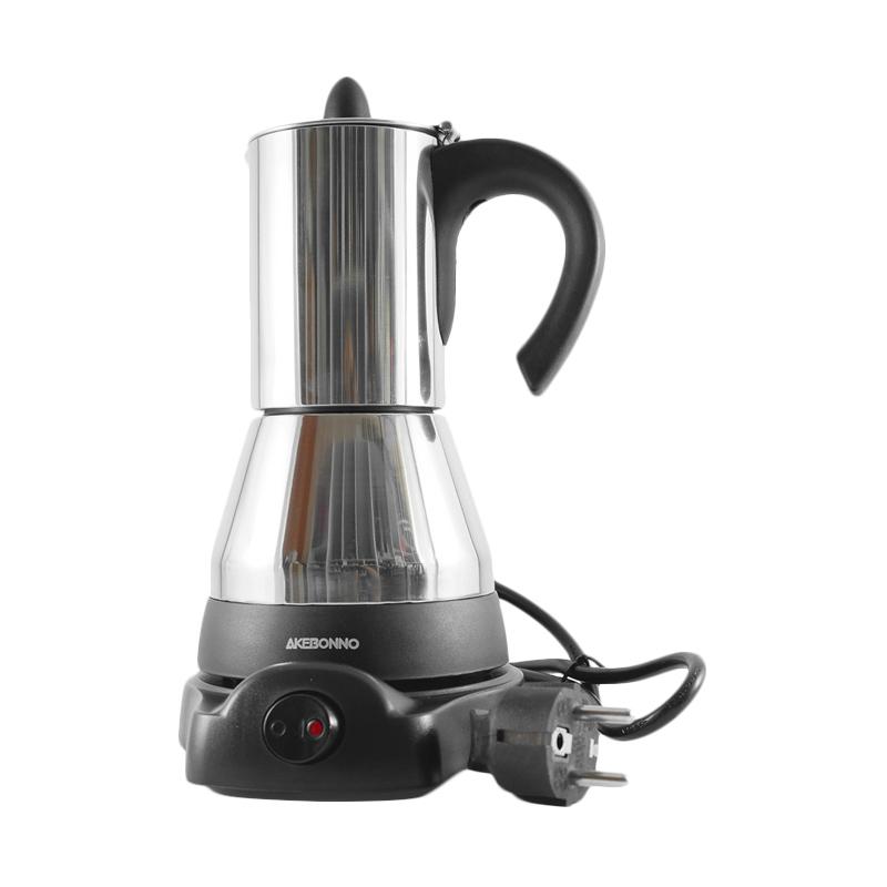 jual akebonno moka pot elektrik espresso maker 4 cups jual akebonno moka pot elektrik espresso maker 4 cups