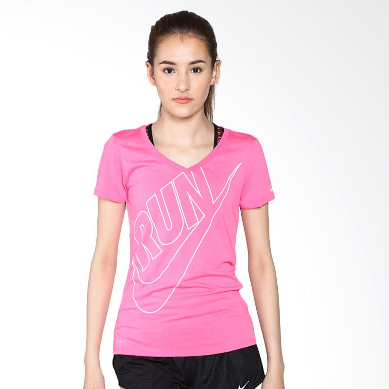 Jual Nike As Run P Swoosh Vneck Tee 698376 667 Kaos 