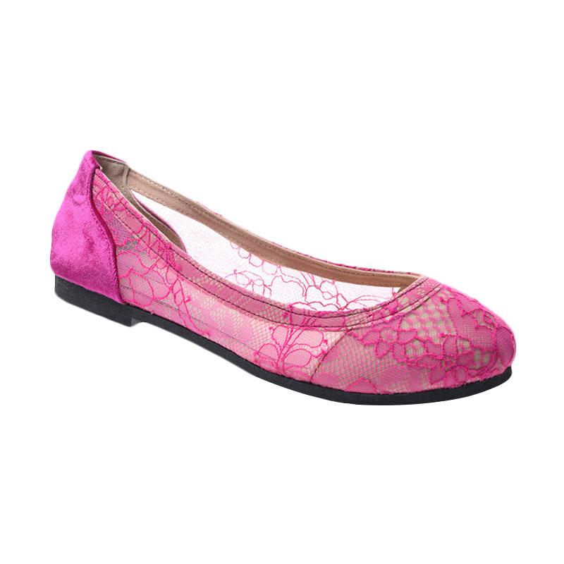 Jual Ittaherl Maureen Ballerina Sepatu Wanita - Fushia
