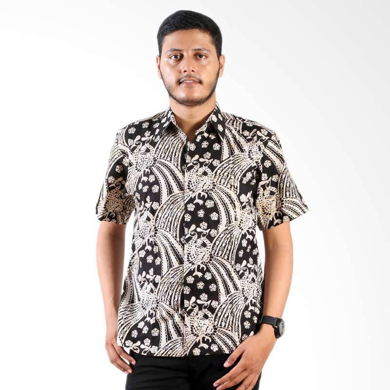 Jual Daily Deals Batik Nulaba Merak Monochrome Kemeja 