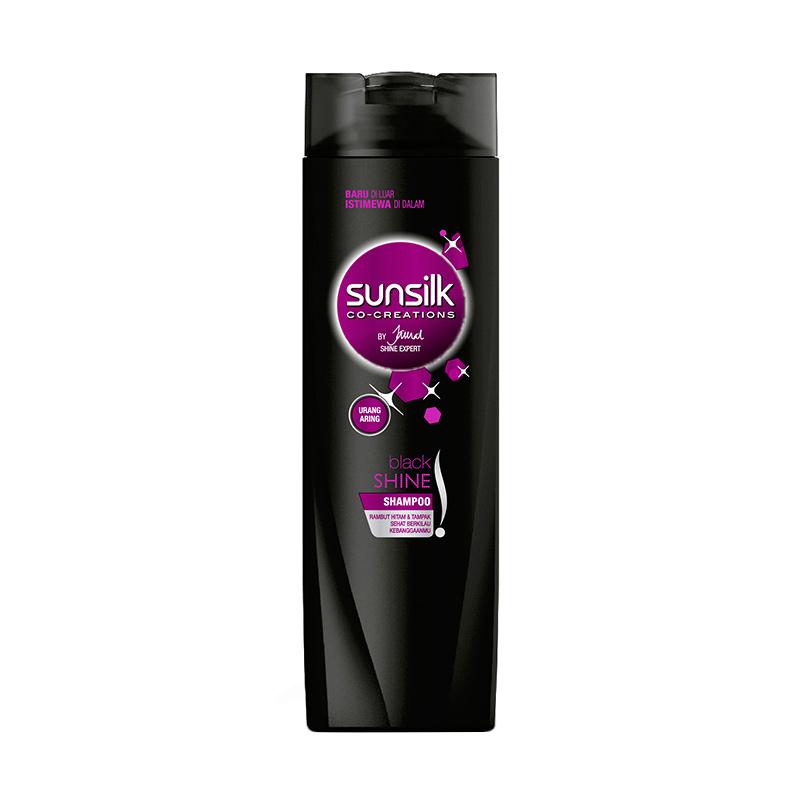 Jual SUNSILK Black Shine Shampoo dan Conditioner - 170 mL [Regime Free