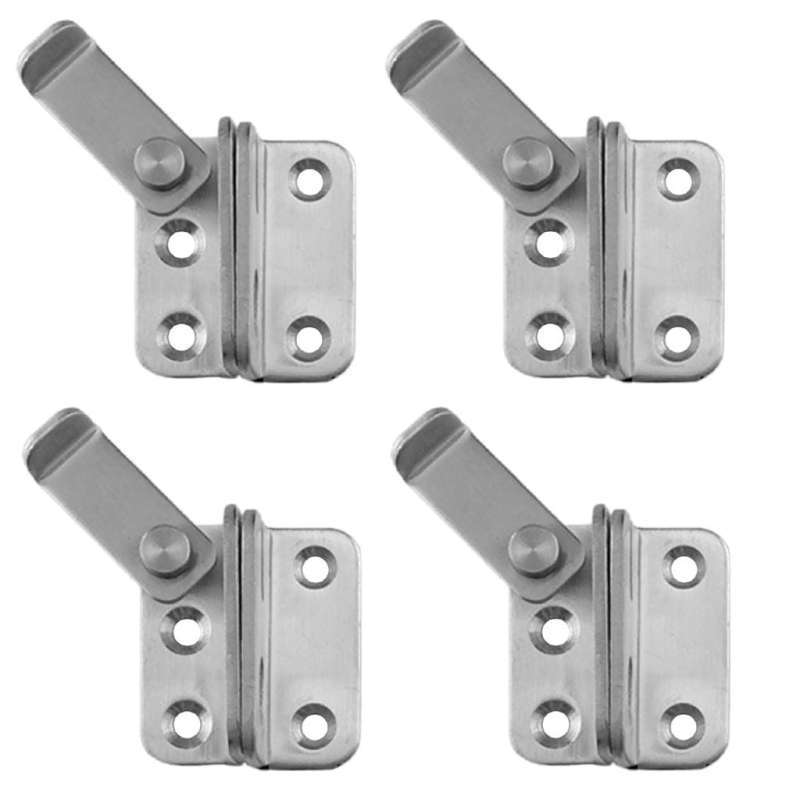 Promo 4pcs Slide Bolt Latch Gate Latches Safety Door Lock Buckle