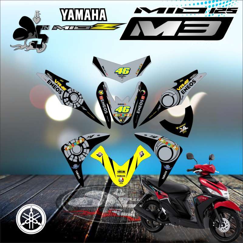 Jual STICKER DECAL YAMAHA MIO M3 MIO Z FULL BODY ROSSI di Seller AS5JLY
