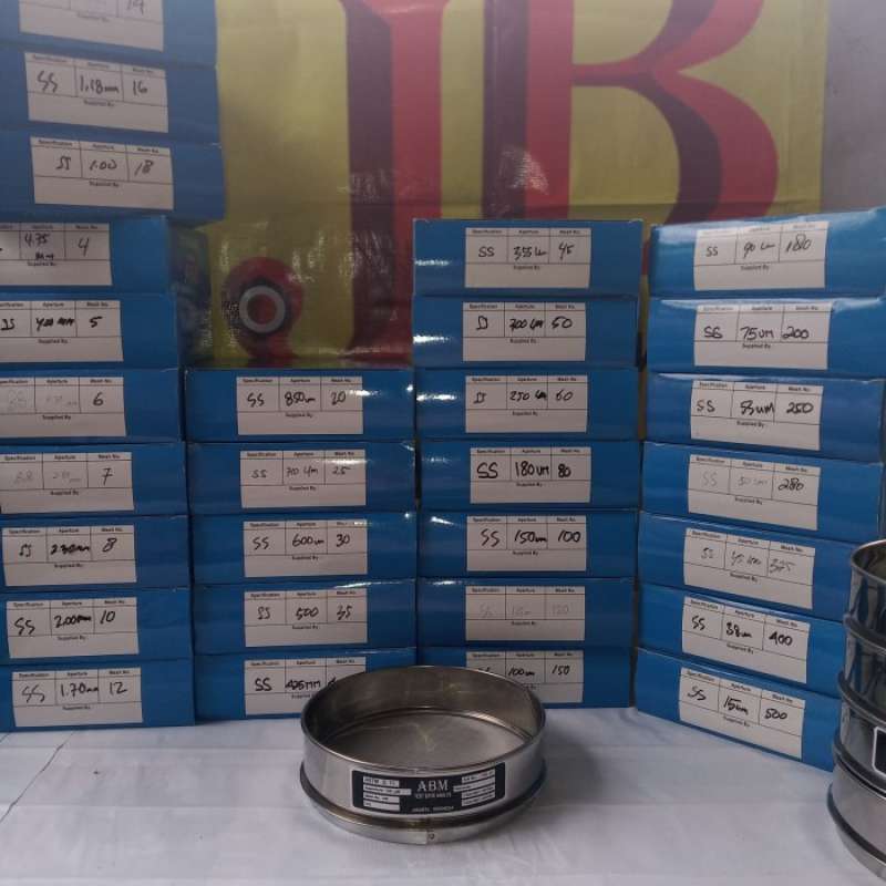 Jual Test Seive Ayakan Mesh 100 (150mikron) Diameter 20cm atau 8 inchi ...