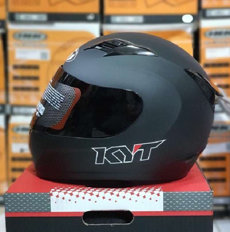 Jual Helm KYT R10 Solid Black Doff KYT R 10 Solid Black Doff Original