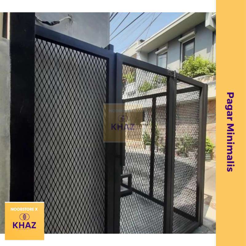 Promo Pagar Minimalis Mesh/jaring Per M2 Diskon 38% Di Seller Khaz ...