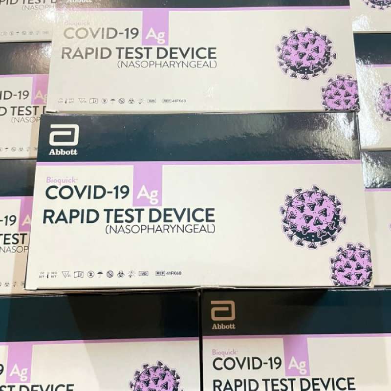 Promo PANBIO ABBOTT BIOQUICK NASO TEST ANTIGEN ORIGINAL ISI 25 PCS EXP
