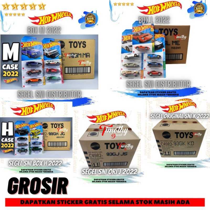 Jual Hot Wheels Kartonan Box Lote Grosir Segel SNI Original Distributor