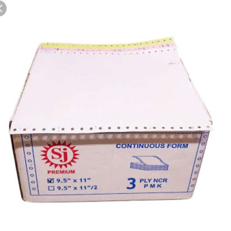 Jual continuous form rangkap 3 9,5inchx11inch full SJ premium murah di ...