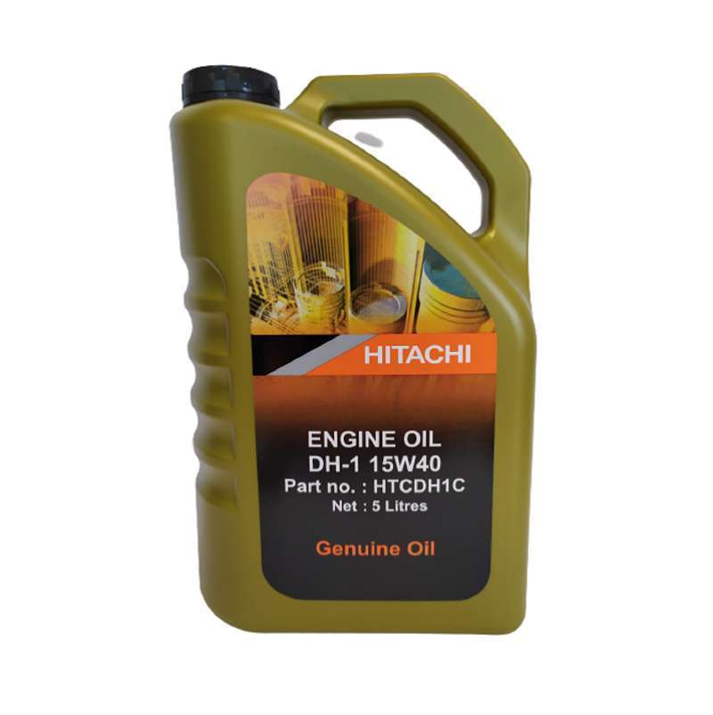 Jual HITACHI Engine Oil DH1 15W40 Can HTCDH1C di Seller PT Hexindo