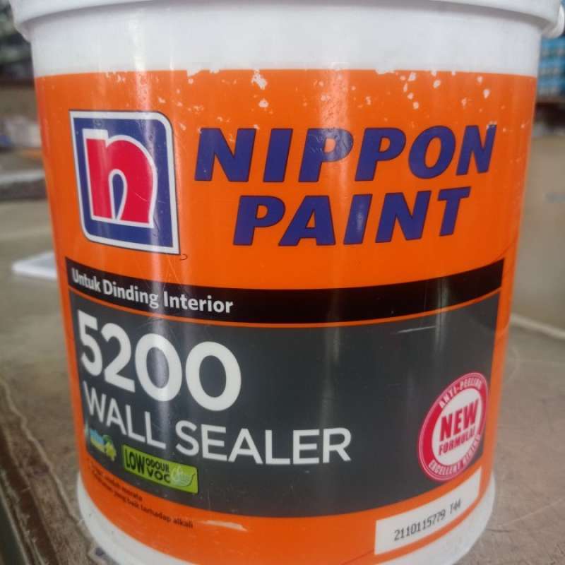Promo Nippon Paint Wall Sealer 5200 4kg Warna Putih Diskon 23 di