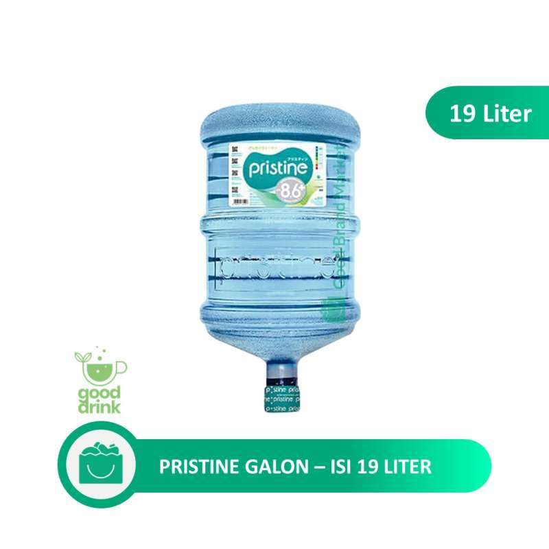 Promo Pristine Air Mineral Sehat Kemasan Galon 19 Liter Diskon 22 di