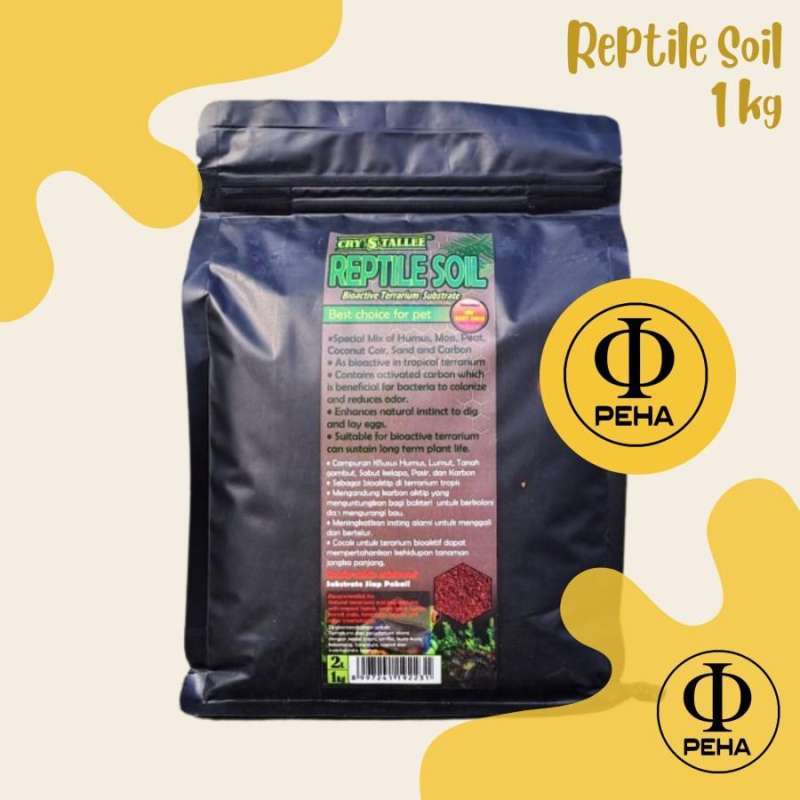 Jual Reptile Soil 1 Kg Substrat Kandang Reptil Substrate Isopod