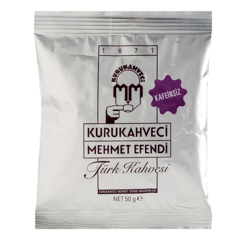 Jual Kopi Turki Mehmet Efendi Tanpa Kafein Kafeinsiz 50 gr di Seller