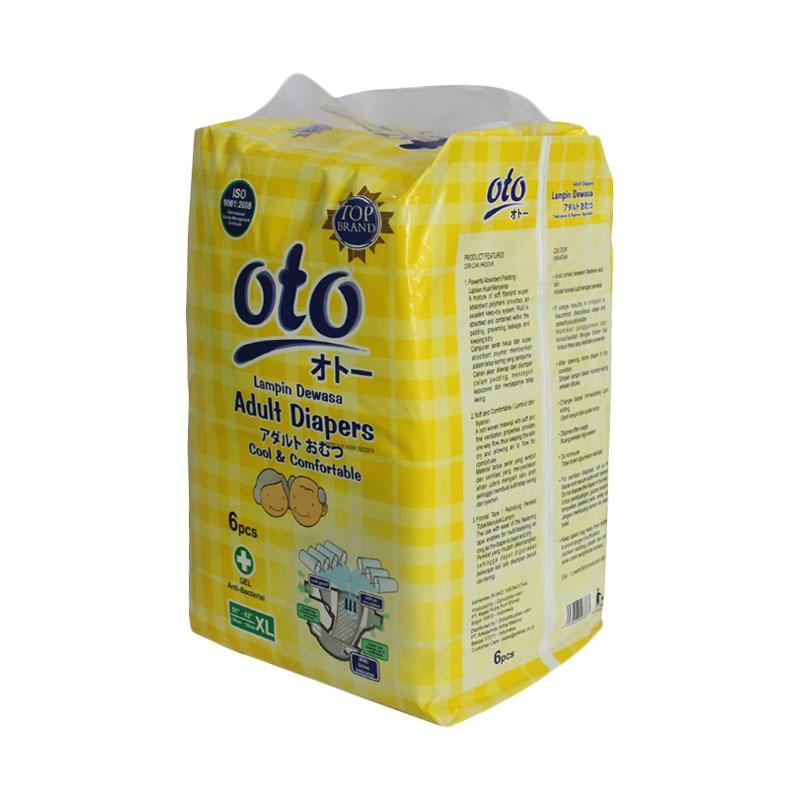 jual oto diapers popok celana dewasa size xl isi 6 jual oto diapers popok celana dewasa size xl isi 6